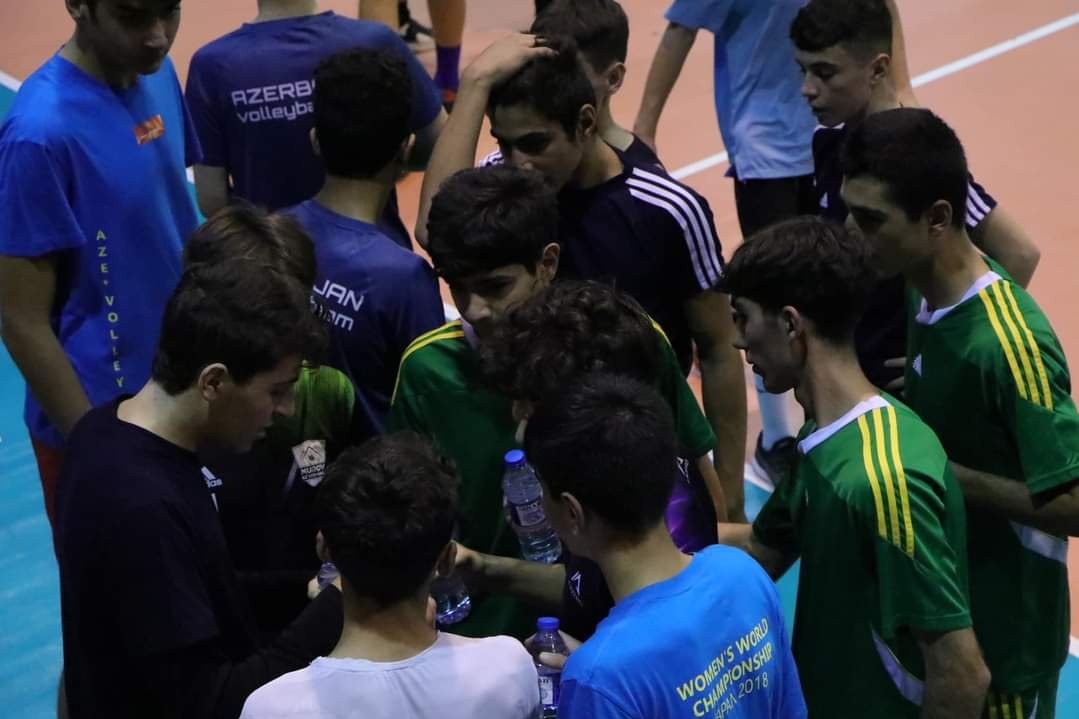 Players was considered for the U-18 volleyball team of Azerbaijan