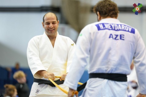 Azerbaijani judokas participated in a training camp in Malaga - PHOTO