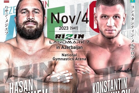 “Rizin” “Landmark 7”nin bütün döyüşlərinin afişasını təqdim edib - FOTO