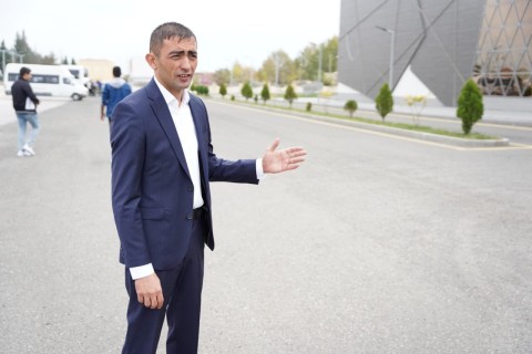 A media tour was organized to the Goranboy Olympic Sports Complex - PHOTO