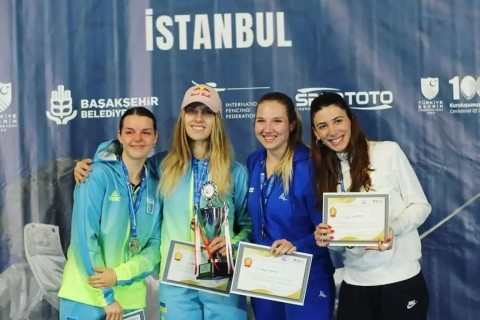 Anna Bashta in the third place