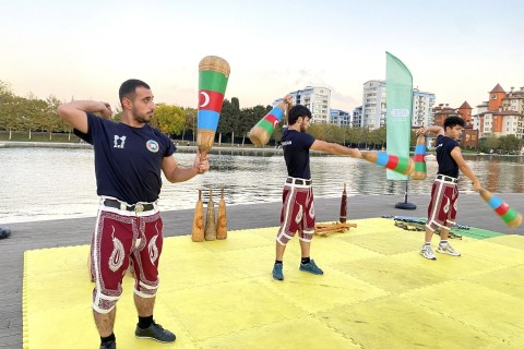 "Sports for all": training on zoorkhaneh national sport - PHOTO