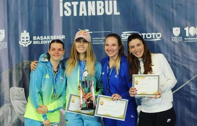 Anna Bashta in the third place