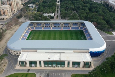 President Ilham Aliyev viewed conditions created in Mehdi Huseynzade Sumgayit City Stadium - PHOTO