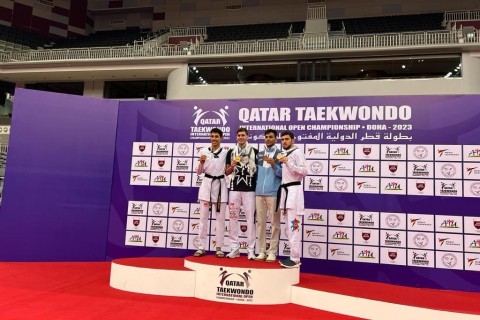 5 medals from Azerbaijani taekwondo players in Doha - PHOTO
