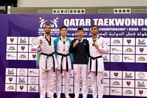 5 medals from Azerbaijani taekwondo players in Doha - PHOTO
