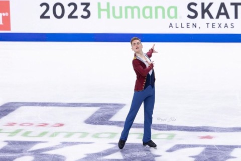 Figure skater of Azerbaijan was ranked 5th in the Grand Prix