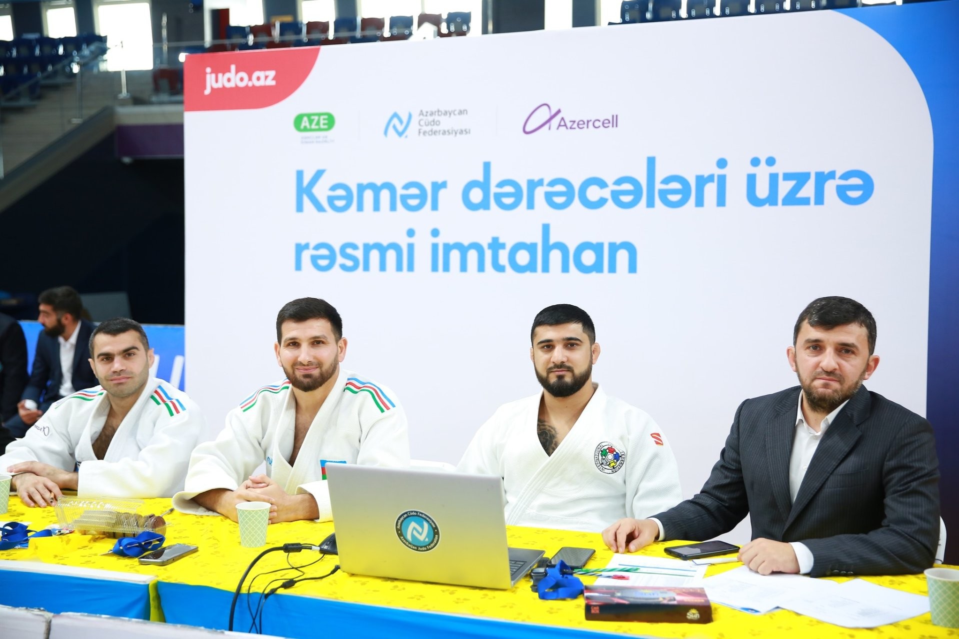 Azərbaycanda cüdo üzrə ilk dəfə kəmər dərəcələri üzrə rəsmi imtahan keçirilib – FOTO