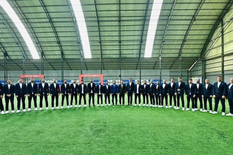 Farid Gayibov and Orkhan Mammadov met with the national team - PHOTO