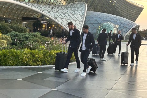 The mini-football team of Azerbaijan is on its way to the World Championship - PHOTO