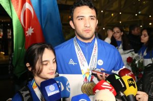 The stars of the European Championship returned to Azerbaijan - PHOTO
