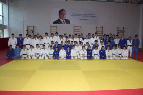 Sumqayıtda yeni cüdo mərkəzi fəaliyyətə başlayıb - FOTO