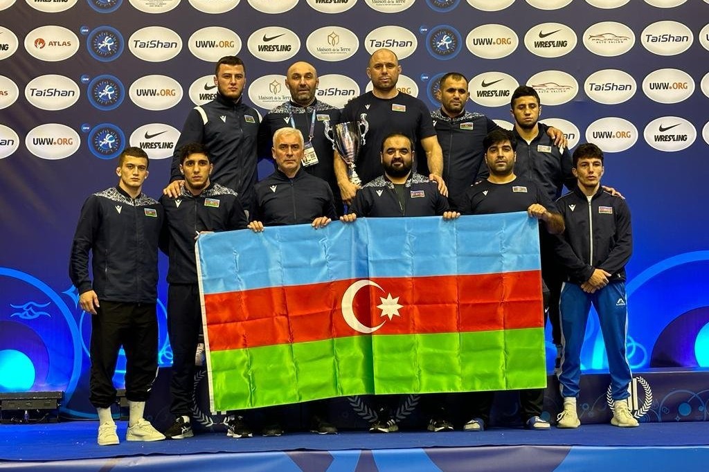 The Azerbaijan national team  was 3rd in World Freestyle Wrestling Championship