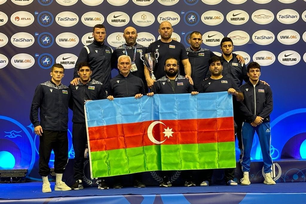 The Azerbaijan national team  was 3rd in World Freestyle Wrestling Championship