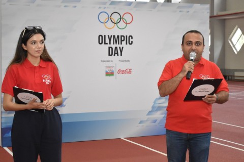 Respublika Olimpiya Mərkəzində Beynəlxalq “Olimpiya Günü” tədbiri keçirilib - FOTO