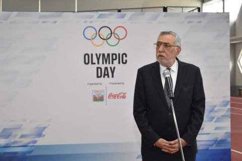 Respublika Olimpiya Mərkəzində Beynəlxalq “Olimpiya Günü” tədbiri keçirilib - FOTO