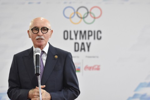 Respublika Olimpiya Mərkəzində Beynəlxalq “Olimpiya Günü” tədbiri keçirilib - FOTO