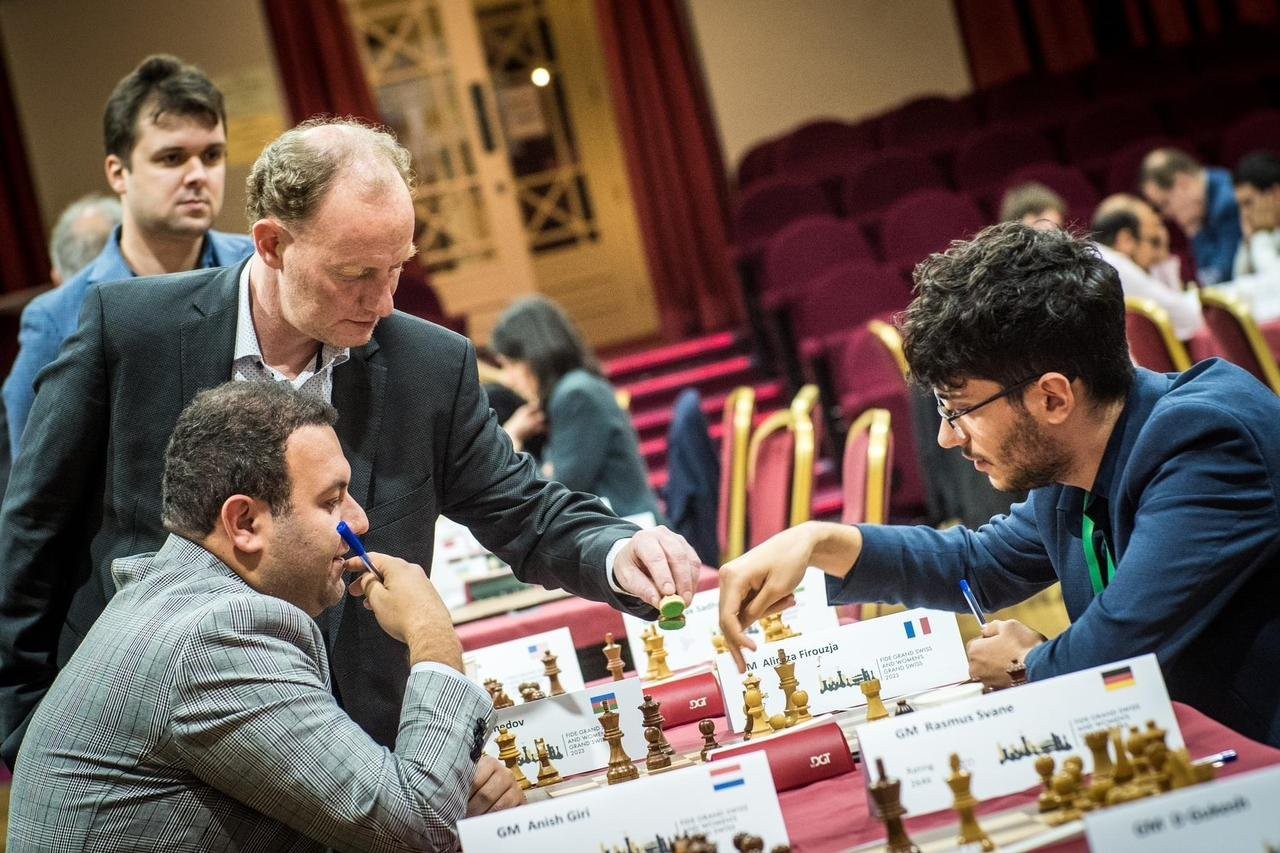 Очередной тур азербайджанских шахматистов на "Grand Swiss"