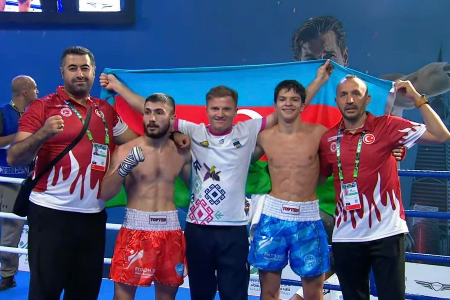 Azerbaijani kickboxer won a gold medal in the III World Combat Games