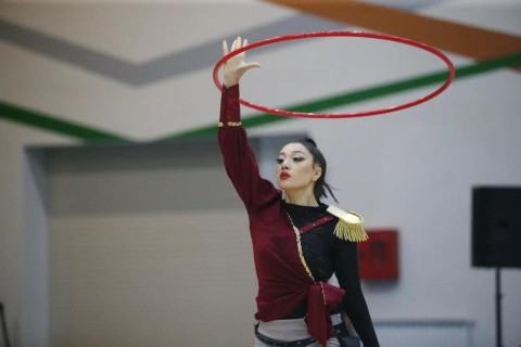 Яркая церемония открытия первенства страны по художественной гимнастике в Губе - ФОТО