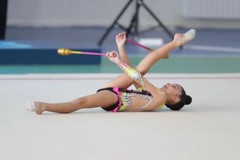 Bədii gimnastika üzrə Azərbaycan birinciliyi başa çatıb - FOTO