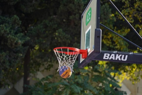 Bakıda dövlət qurumları arasında 3X3 basketbol turniri start götürüb - FOTO