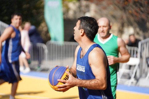 Bakıda dövlət qurumları arasında 3X3 basketbol turniri start götürüb - FOTO