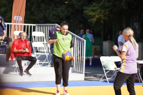 Bakıda dövlət qurumları arasında 3X3 basketbol turniri start götürüb - FOTO