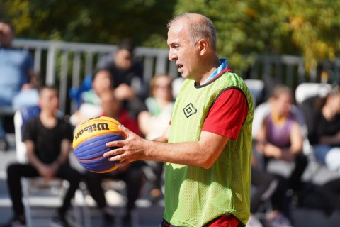 Bakıda dövlət qurumları arasında 3X3 basketbol turniri start götürüb - FOTO
