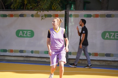 Bakıda dövlət qurumları arasında 3X3 basketbol turniri start götürüb - FOTO
