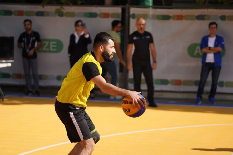 3X3 basketball tournament between state institutions has started in Baku - PHOTO