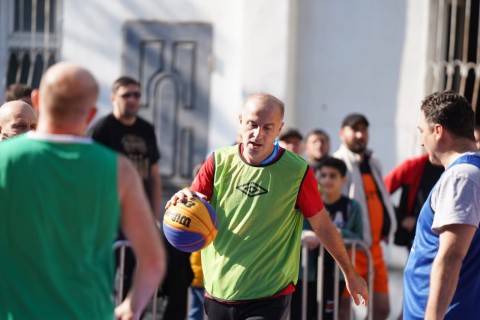 Bakıda dövlət qurumları arasında 3X3 basketbol turniri start götürüb - FOTO