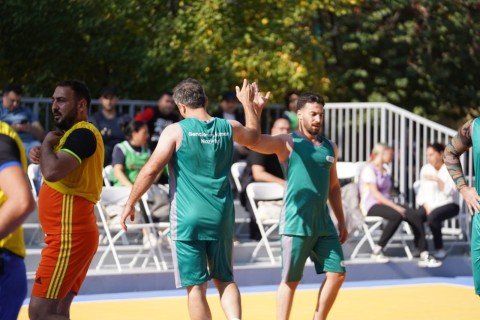Bakıda dövlət qurumları arasında 3X3 basketbol turniri start götürüb - FOTO