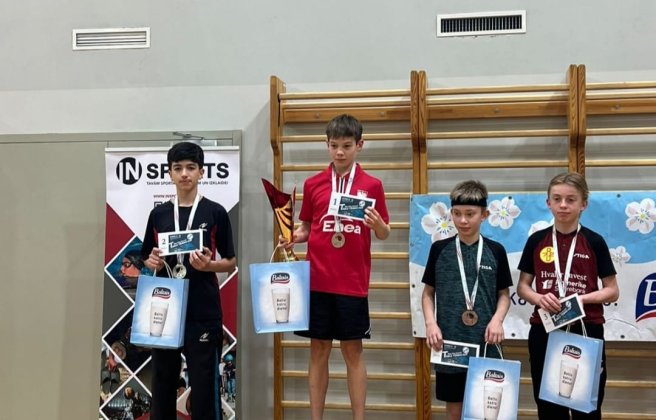 Azerbaijani table tennis players won 2 medals in the international tournament