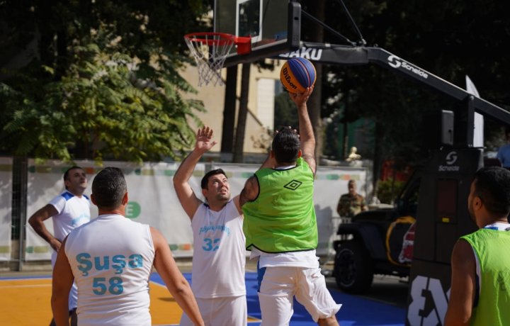 3X3 basketball tournament between state institutions has started in Baku - PHOTO