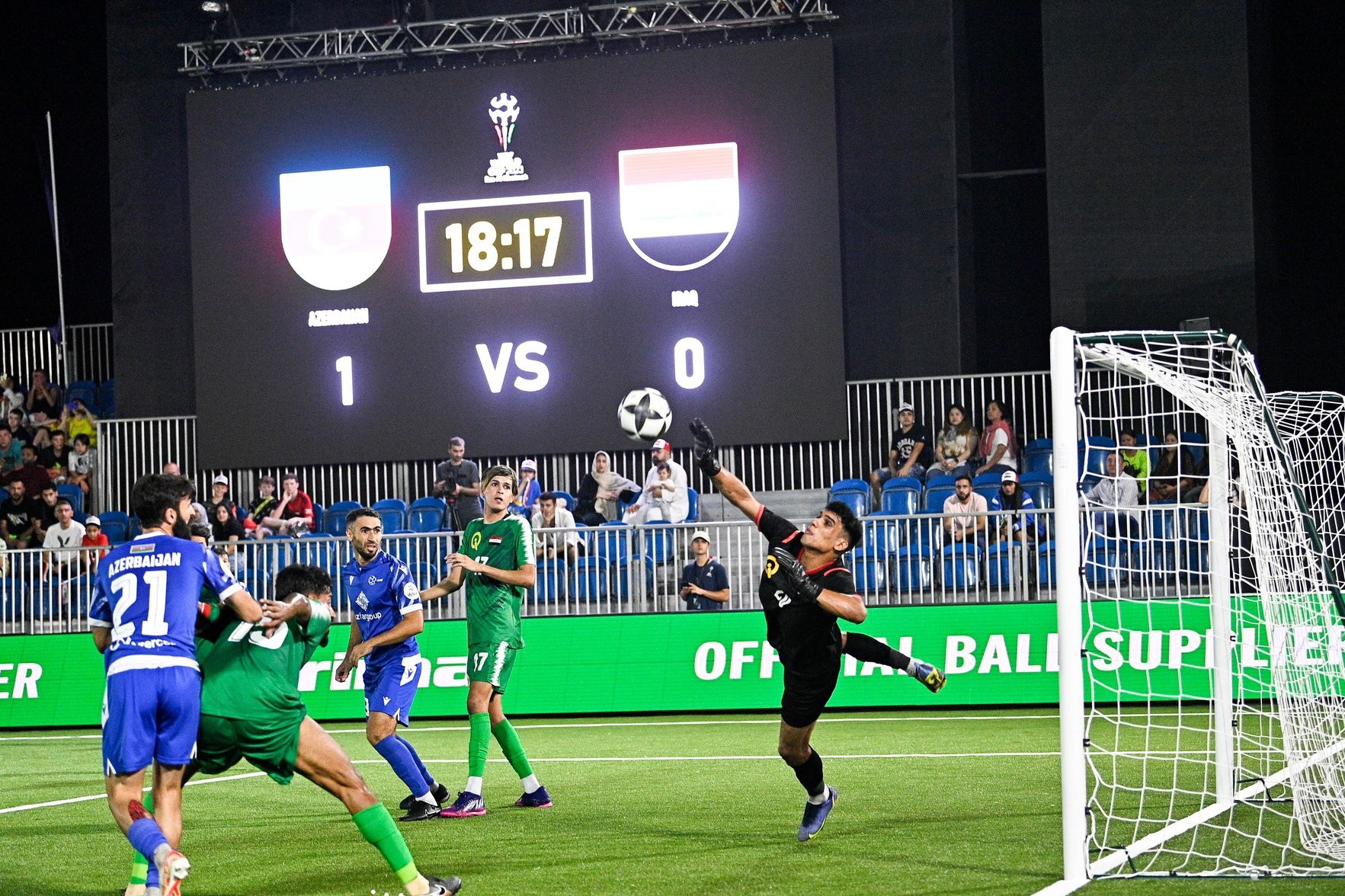 Azerbaijan will face the African champion in the World Championship