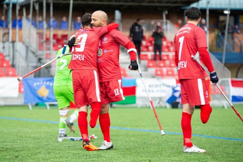 The Azerbaijan Amputee Football Team qualified for the European Championship - PHOTO