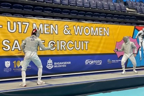 Azerbaijani fencers took second place in the International Tournament