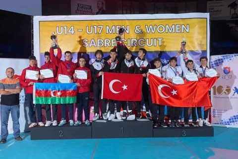 Azerbaijani fencers took second place in the International Tournament