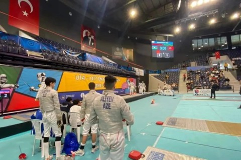 Azerbaijani fencers took second place in the International Tournament