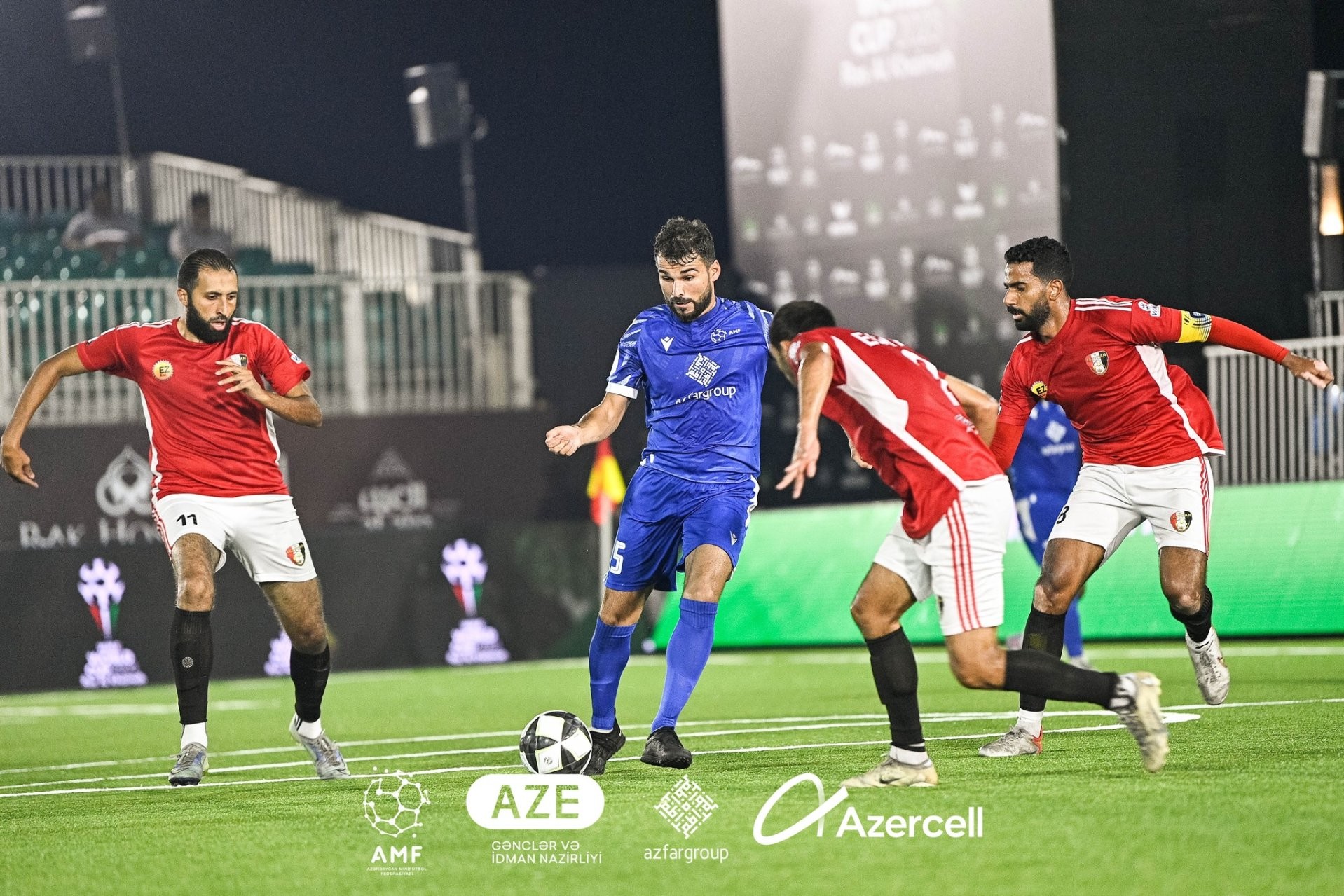 The Azerbaijan national team will face Kuwait
