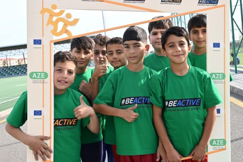 European sports week with the motto "Be Active" in Goranboy - PHOTO