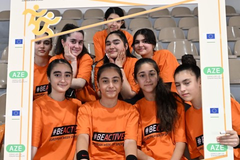 European sports week with the motto "Be Active" in Goranboy - PHOTO