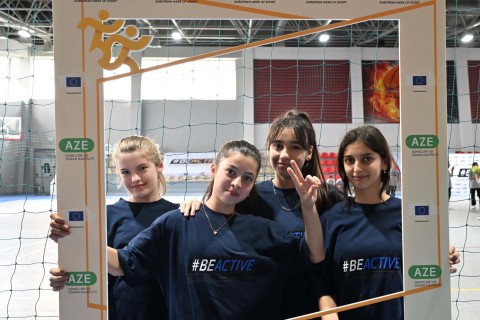 European sports week with the motto "Be Active" in Goranboy - PHOTO