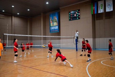 A volleyball competition dedicated to Victory Day is held in Nakhchivan