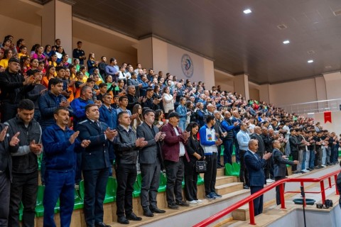A volleyball competition dedicated to Victory Day is held in Nakhchivan