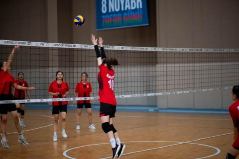 A volleyball competition dedicated to Victory Day is held in Nakhchivan