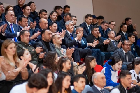 A volleyball competition dedicated to Victory Day is held in Nakhchivan