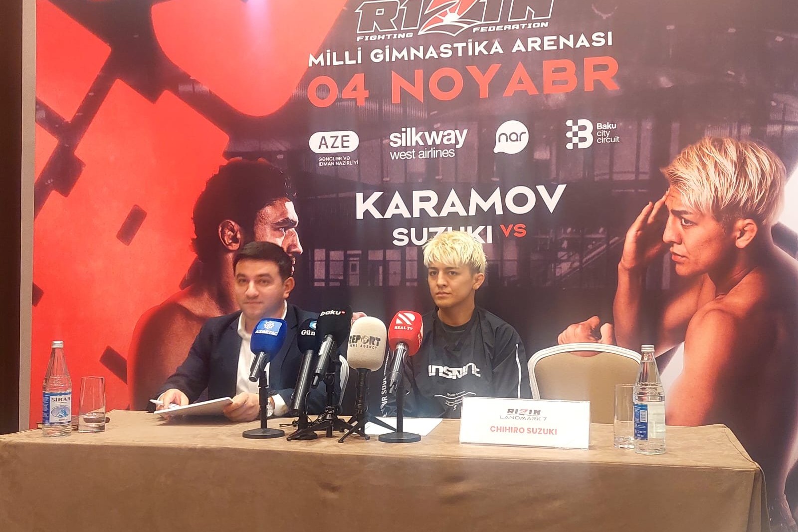Chihiro Suzuki: "I expect an aggressive fight from Vugar Karamov"