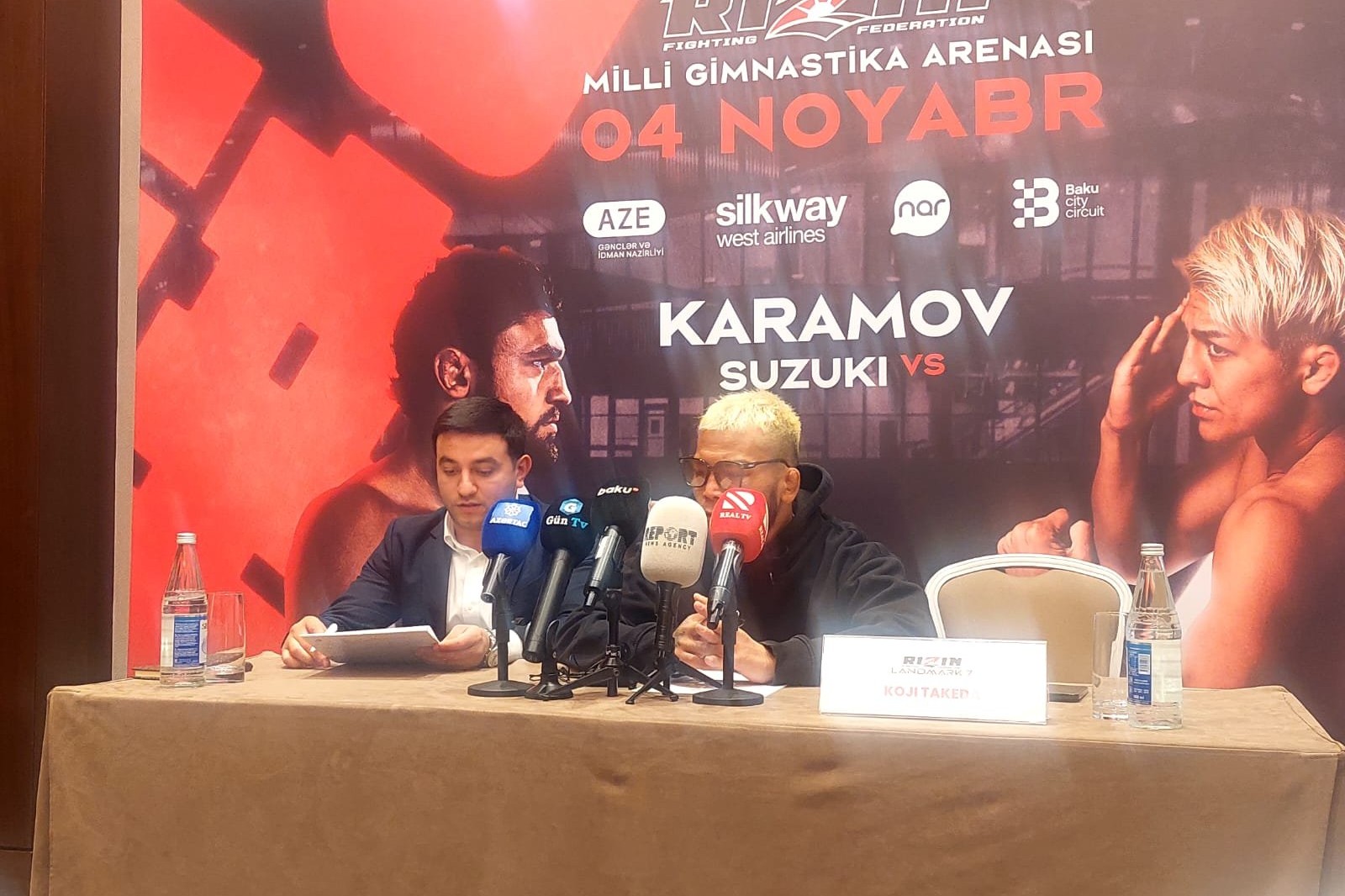 Koji Takeda: "We were welcomed very kindly in Azerbaijan"